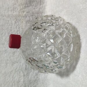 Vintage Crystal 1930's/1940's Diamond Cut Perfume Decanter - Large